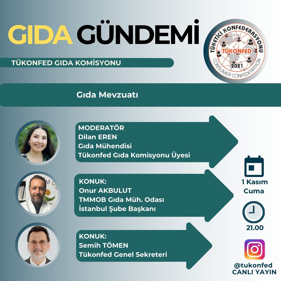 📢GIDA MEVZUATI SÖYLEYİŞİ DUYURUSU