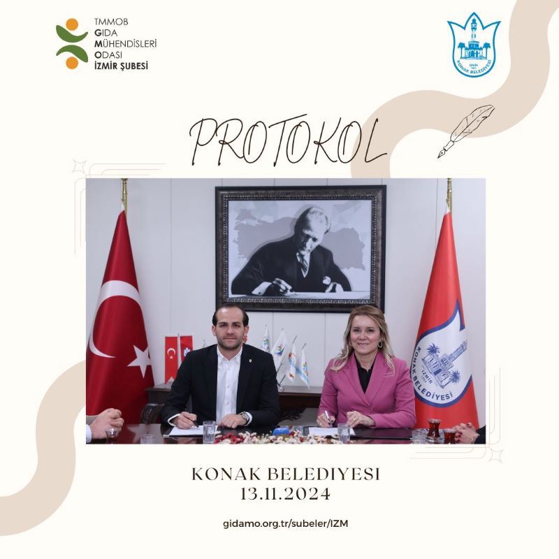 KONAK BELEDİYESİ İLE PROTOKOL İMZALADIK