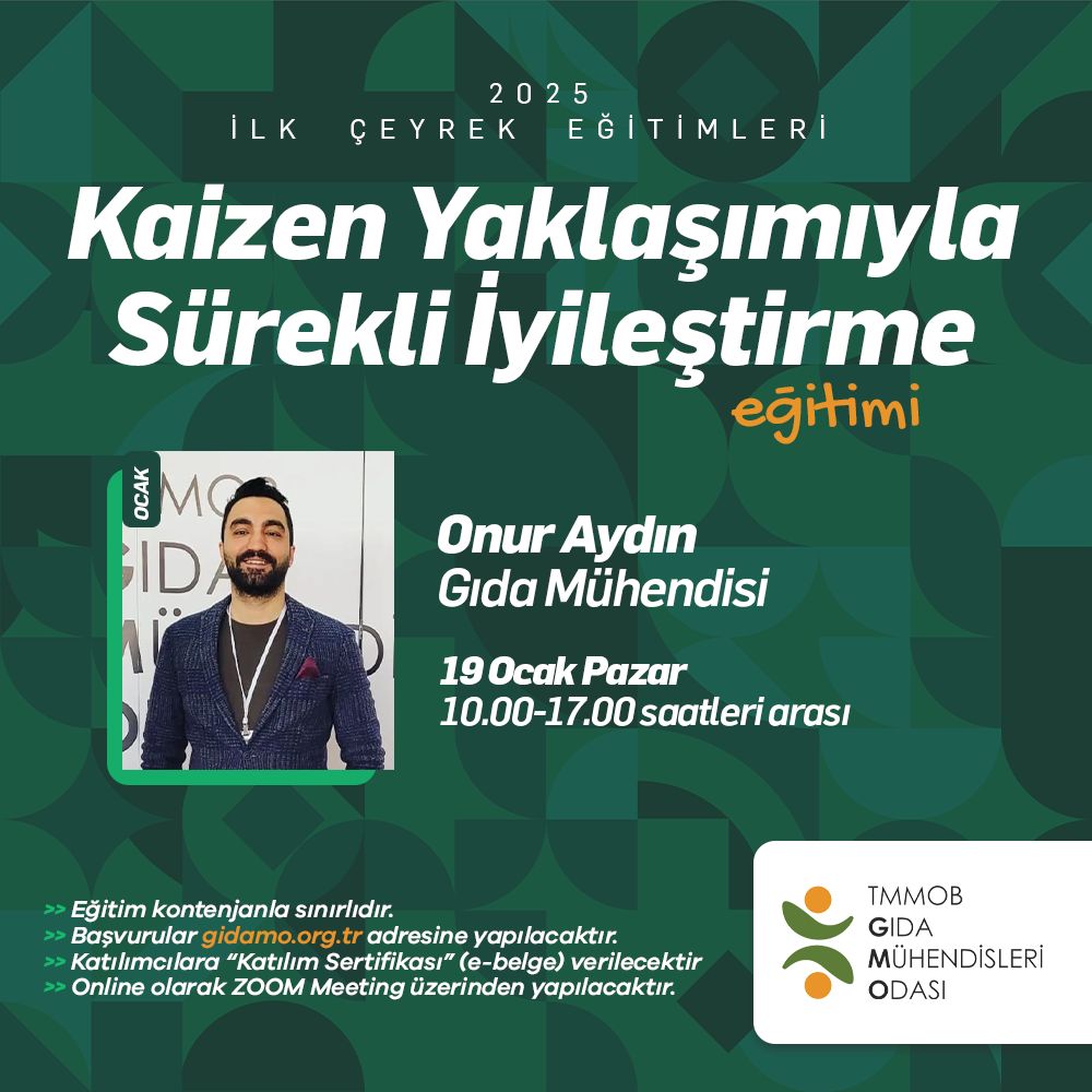 Kaizen ve İyileştirme Süreçleri Eğitimimizi gerçekleştirdik 