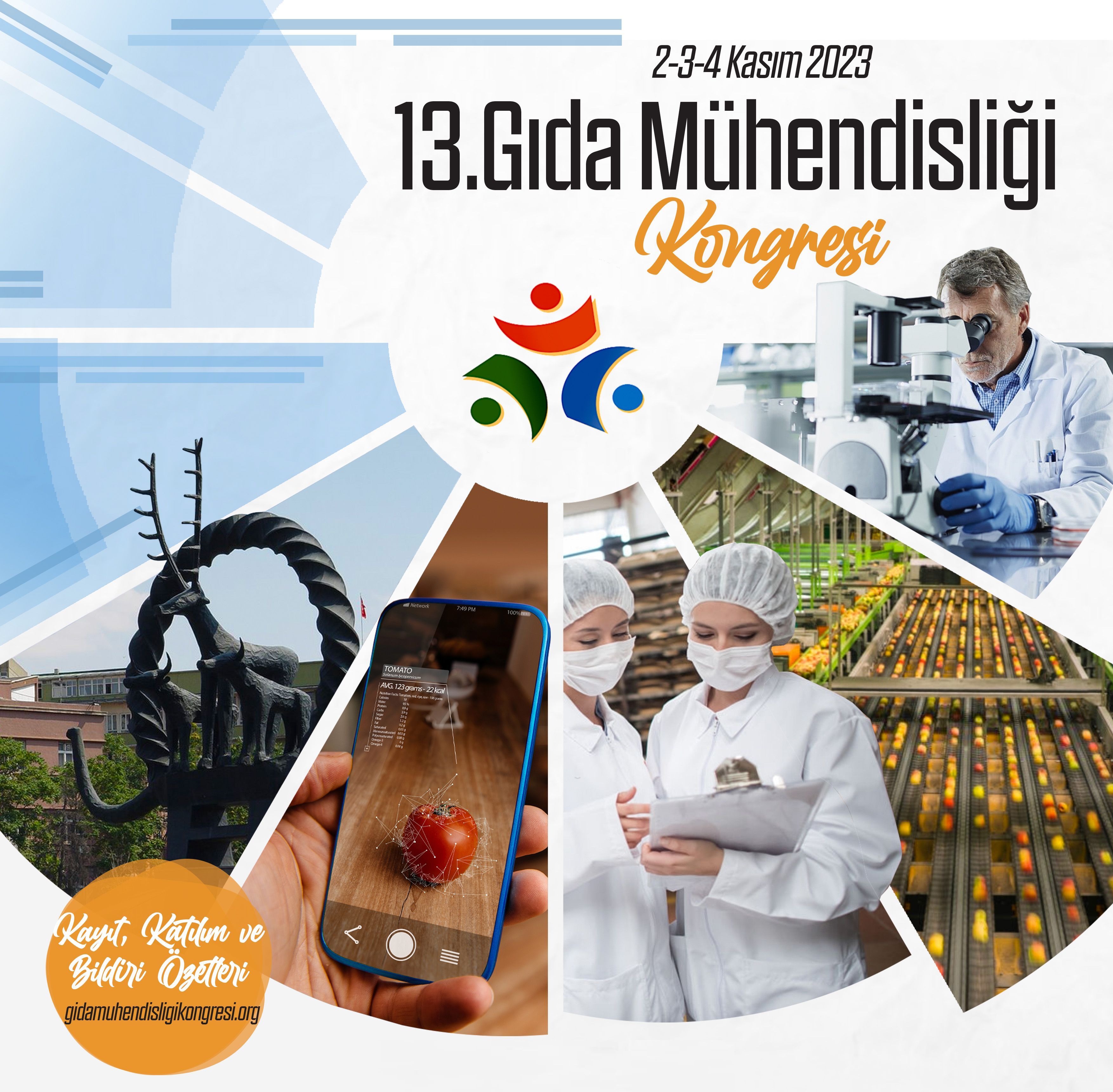 13. GIDA MÜHENDİSLİĞİ KONGRESİ PROGRAMI BELLİ OLDU