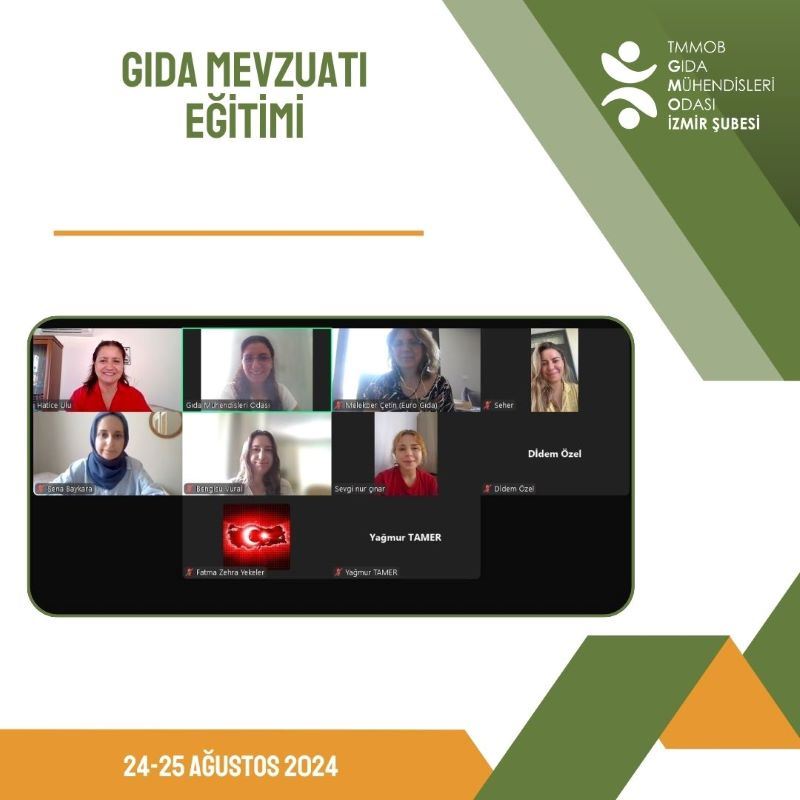 GIDA MEVZUATI EĞİTİMİMİZİ GERÇEKLEŞTİRDİK