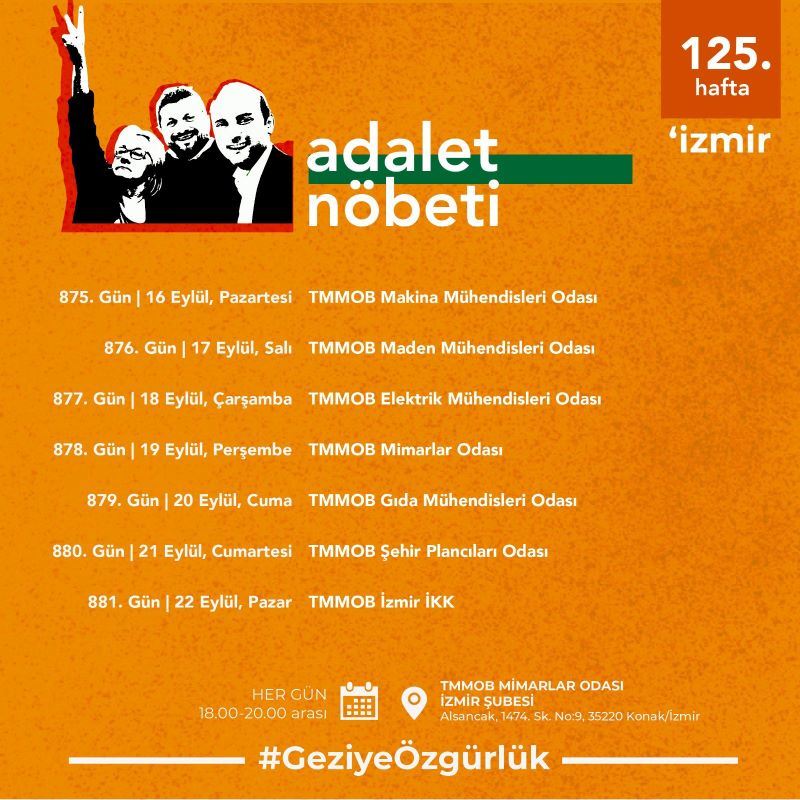 ADALET NÖBETİ 879. GÜN