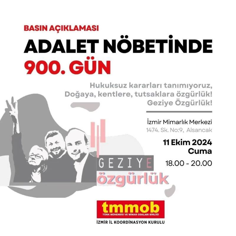 ADALET NÖBETİ 900. GÜN