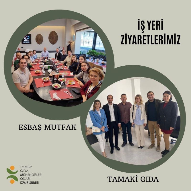 MESLEKTAŞLARIMIZI ZİYARET ETTİK