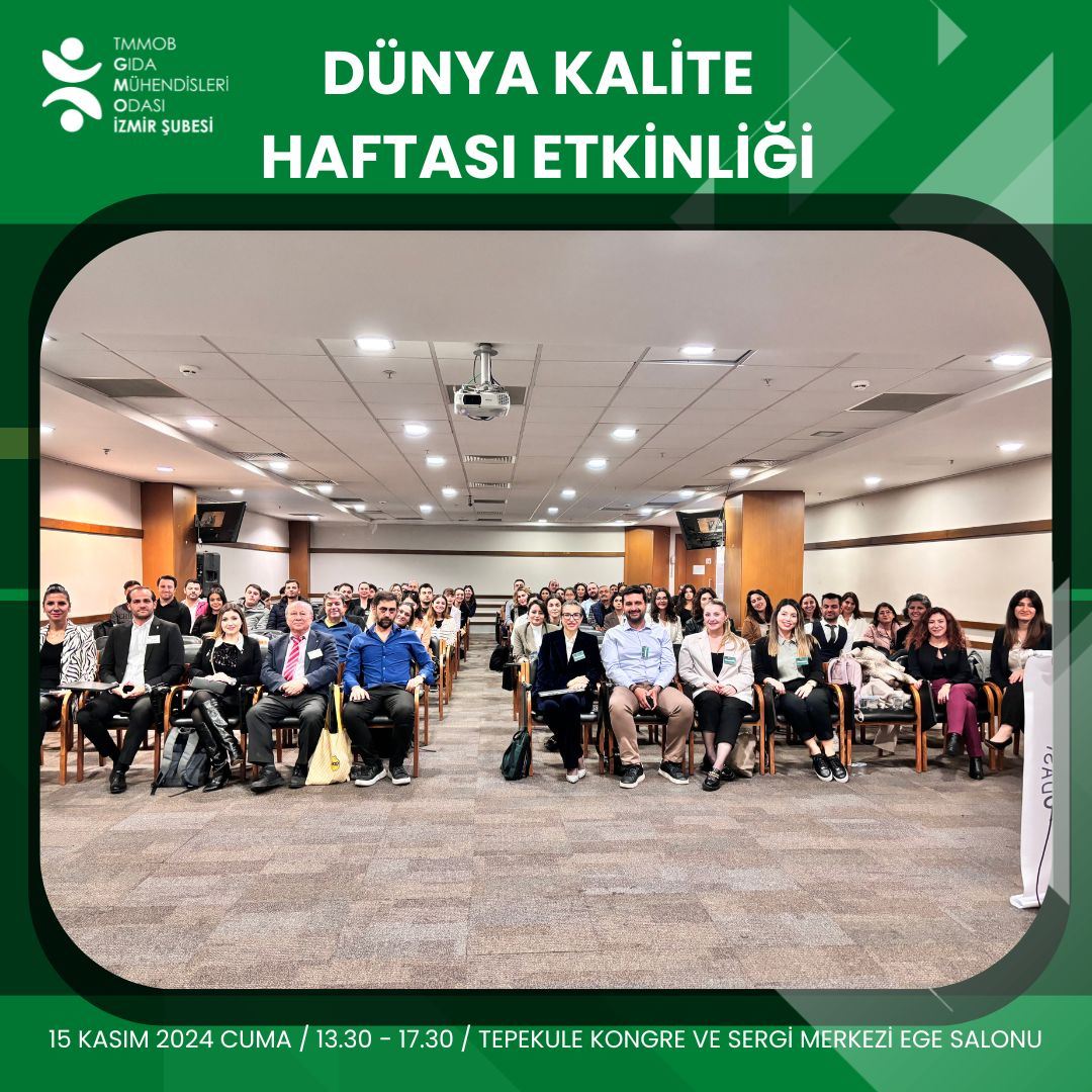 DÜNYA KALİTE HAFTASI ETKİNLİĞİMİZİ GERÇEKLEŞTİRDİK