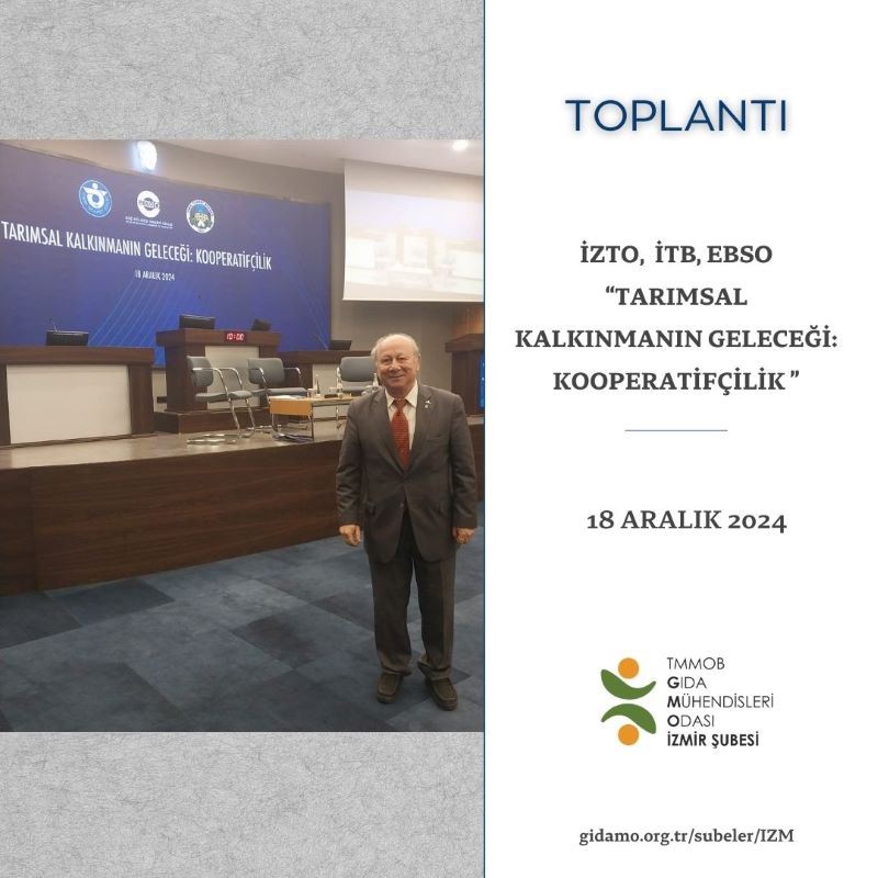 "TARIMSAL KALKINMANIN GELECEĞİ: KOOPERATİFÇİLİK TOPLANTISI"NA KATILDIK