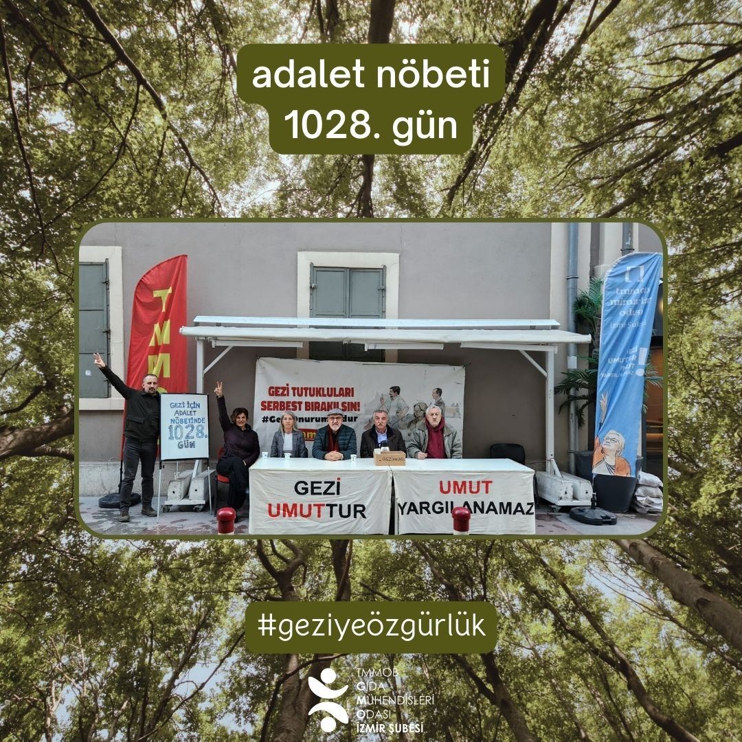 ADALET NÖBETİNDE 1028. GÜN