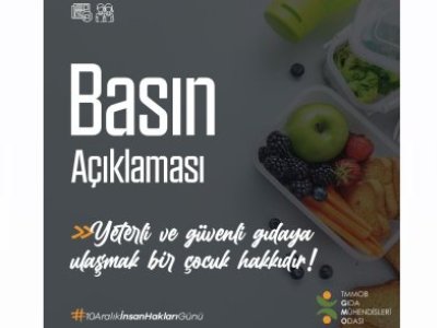 BASIN AÇIKLAMASI 10 ARALIK DÜNYA İNSAN HAKLARI GÜNÜ
