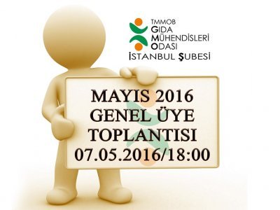 MAYIS 2016 GENEL ÜYE TOPLANTISI